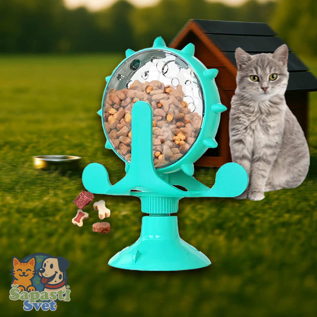 Pametan izbacivač hrane za mačke