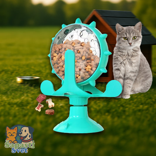 Pametan izbacivač hrane za mačke