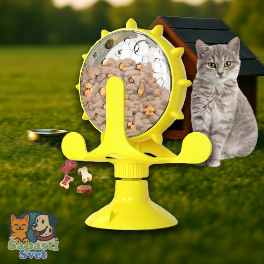 Pametan izbacivač hrane za mačke